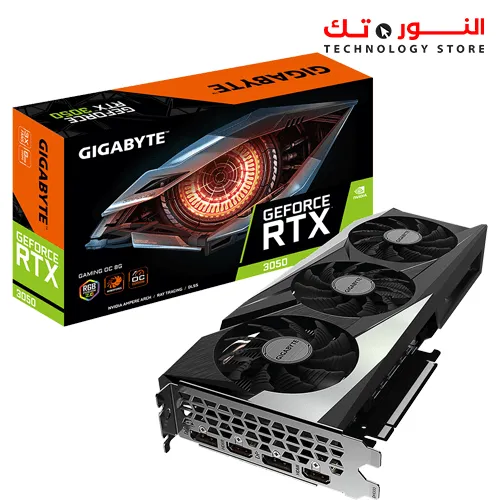 GIGABYTE GeForce RTX™ 3050 GAMING OC 8G GDDR6