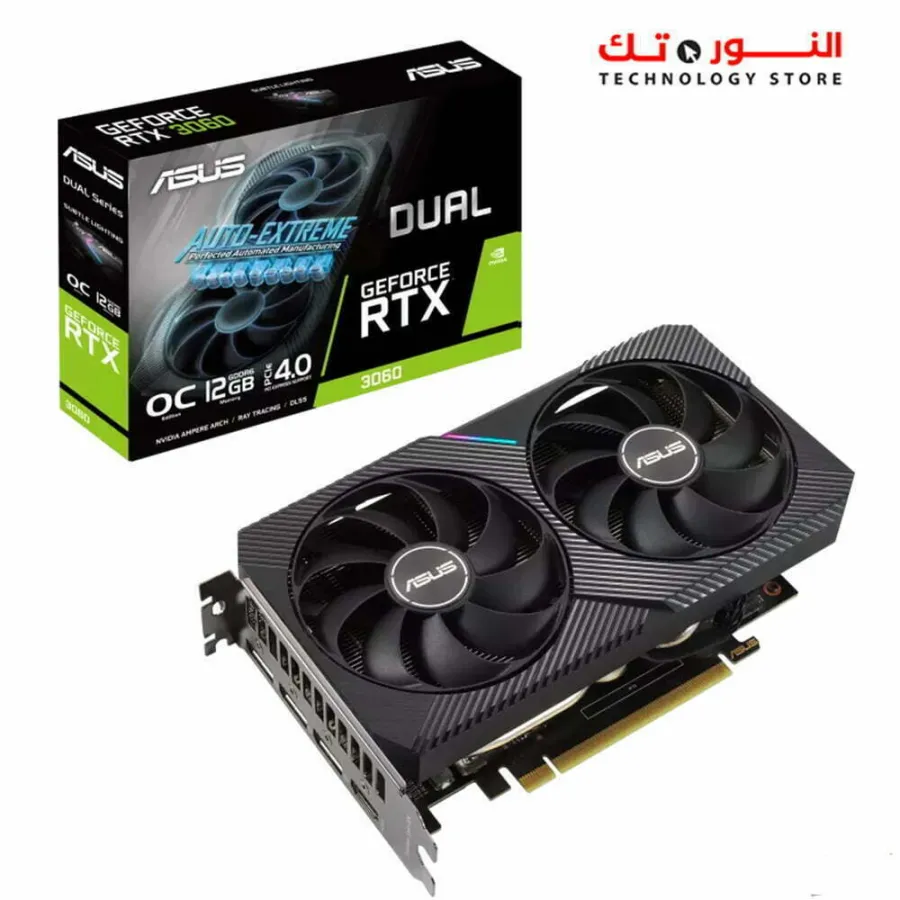 GRAPHIC CARD ASUS DUAL-RTX3060-O12G-V2