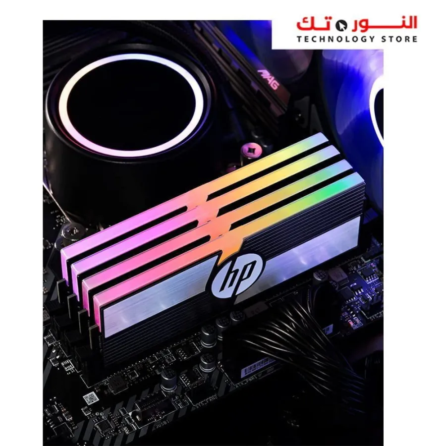 HP V10 RGB DDR4 3600MHz U-DIMM CL14 2x8G