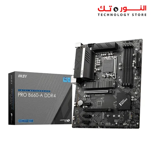 MSI PRO B660-A DDR4 LGA1700 ATX Motherboard