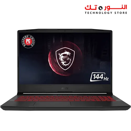 MSI GL66 Gaming Laptop: 15.6" 144Hz FHD 1080p Display, Intel Core i7-11800H, NVIDIA GeForce RTX 3070, 16GB, 512GB SSD, Windows 10, Black