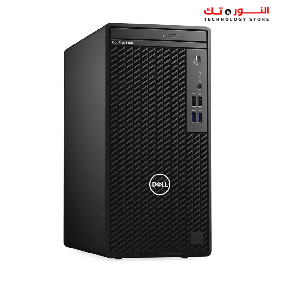 Dell-Optiplex 3080 (Intel® Core™ i3-10100 RAM 4GB HDD 1TB - Intel UHD Graphics )Black