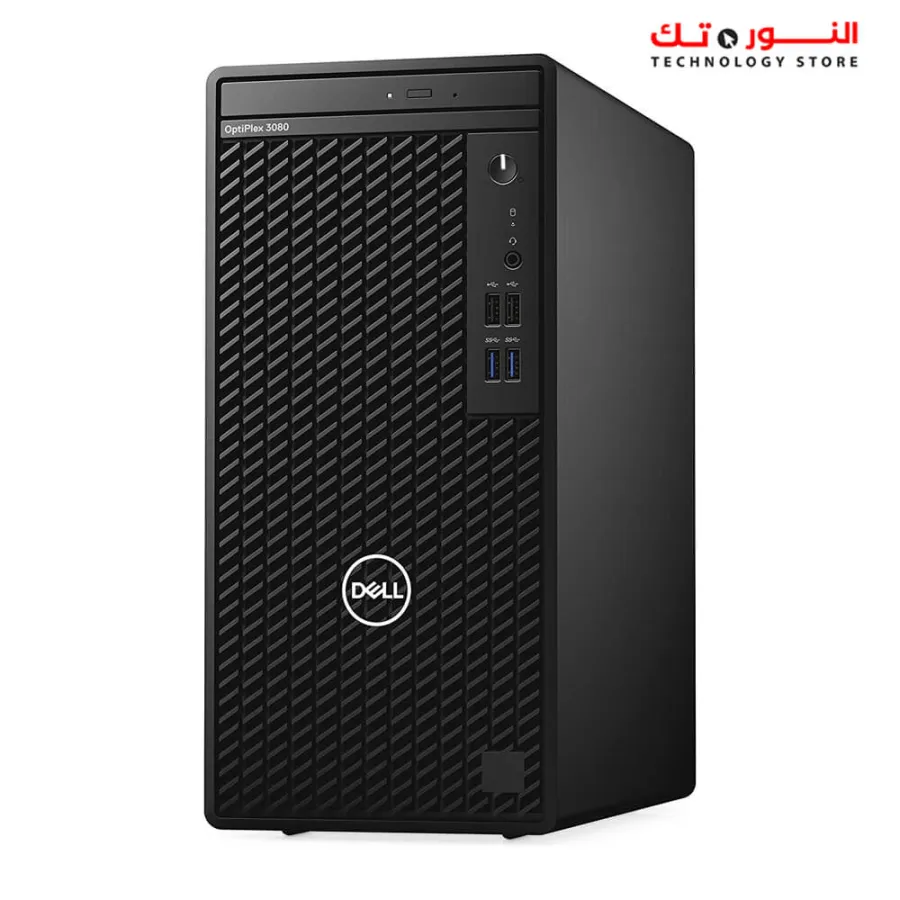 Dell-Optiplex 3080 (Intel® Core™ i3-10100 RAM 4GB HDD 1TB - Intel UHD Graphics )Black
