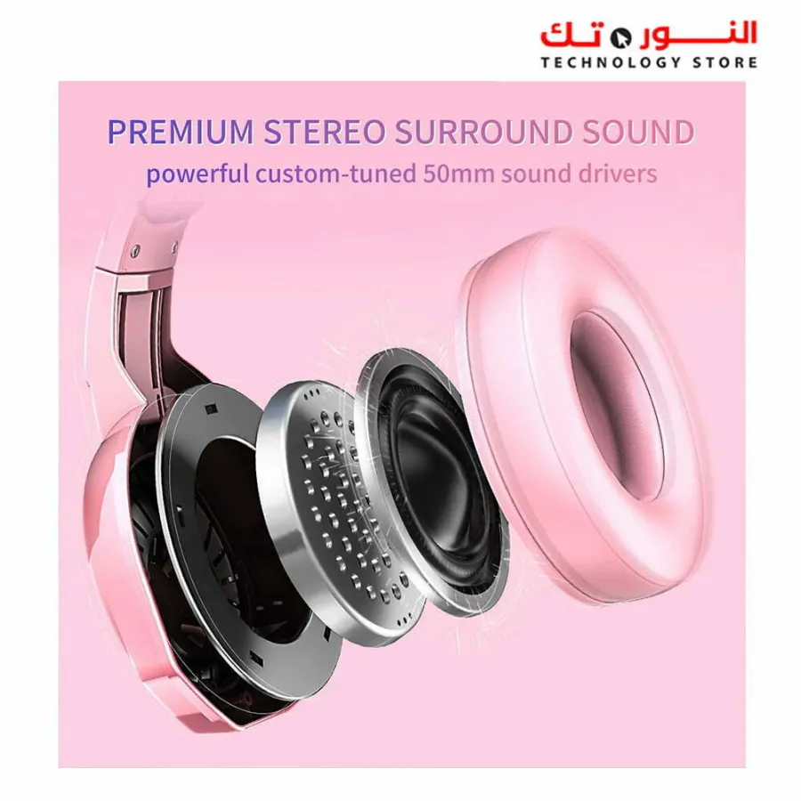 Onikuma K5 Gaming Headset with Mic and Noise Canceling