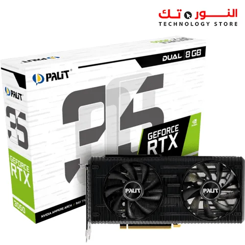 PALIT GeForce RTX™ 3050 Dual 8G GDDR6