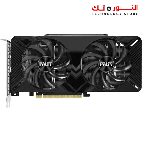 Palit GeForce GTX 1660 Dual 6 GB GDDR5 Graphics Card, DisplayPort, HDMI, Dual-Link DVI-D, Dual Fan Design