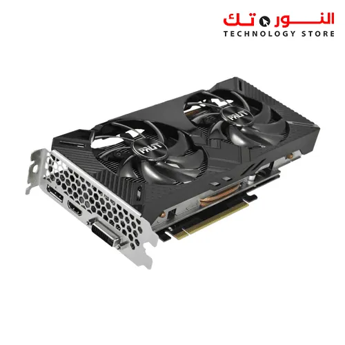 Palit GeForce GTX 1660 Dual 6 GB GDDR5 Graphics Card, DisplayPort, HDMI, Dual-Link DVI-D, Dual Fan Design