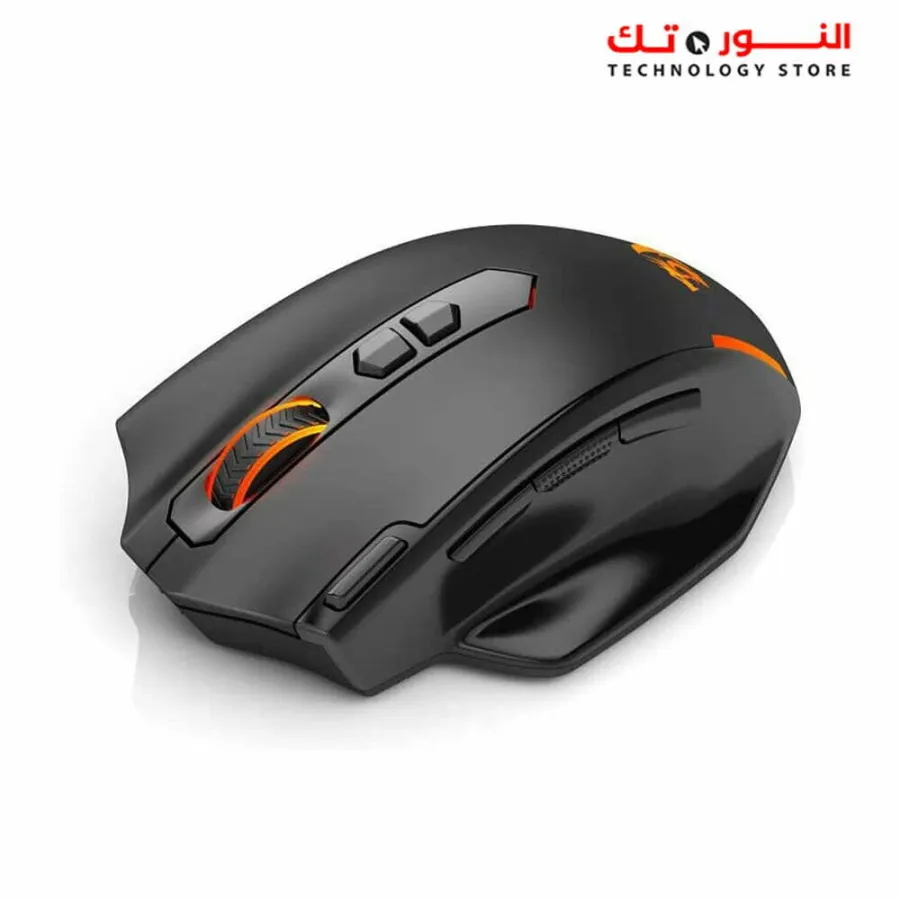 REDRAGON M691 MIST Wireless Gaming Mouse - 4,800 DPI Optical Sensor - Ergonomic Design with Thumb Rest - 3 Side Buttons - Rapid Fire Button