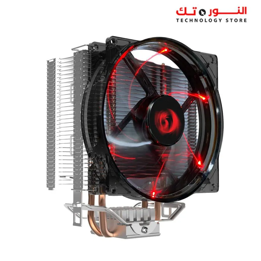 Redragon CC-1011 Reaver CPU Cooler with Red Led 120mm Fan and 4 Heat Pipes Multi Compatible
