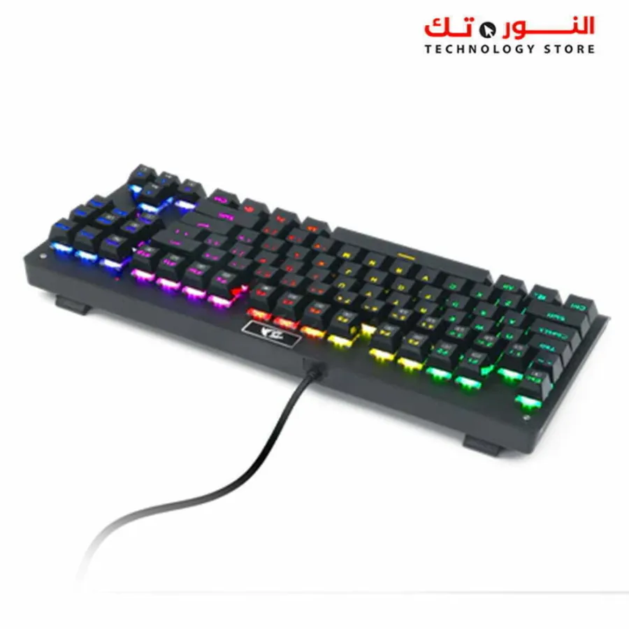 Redragon K568 Gaming Mechanical Keyboard Blue Switch TKL 87 Key Rainbow