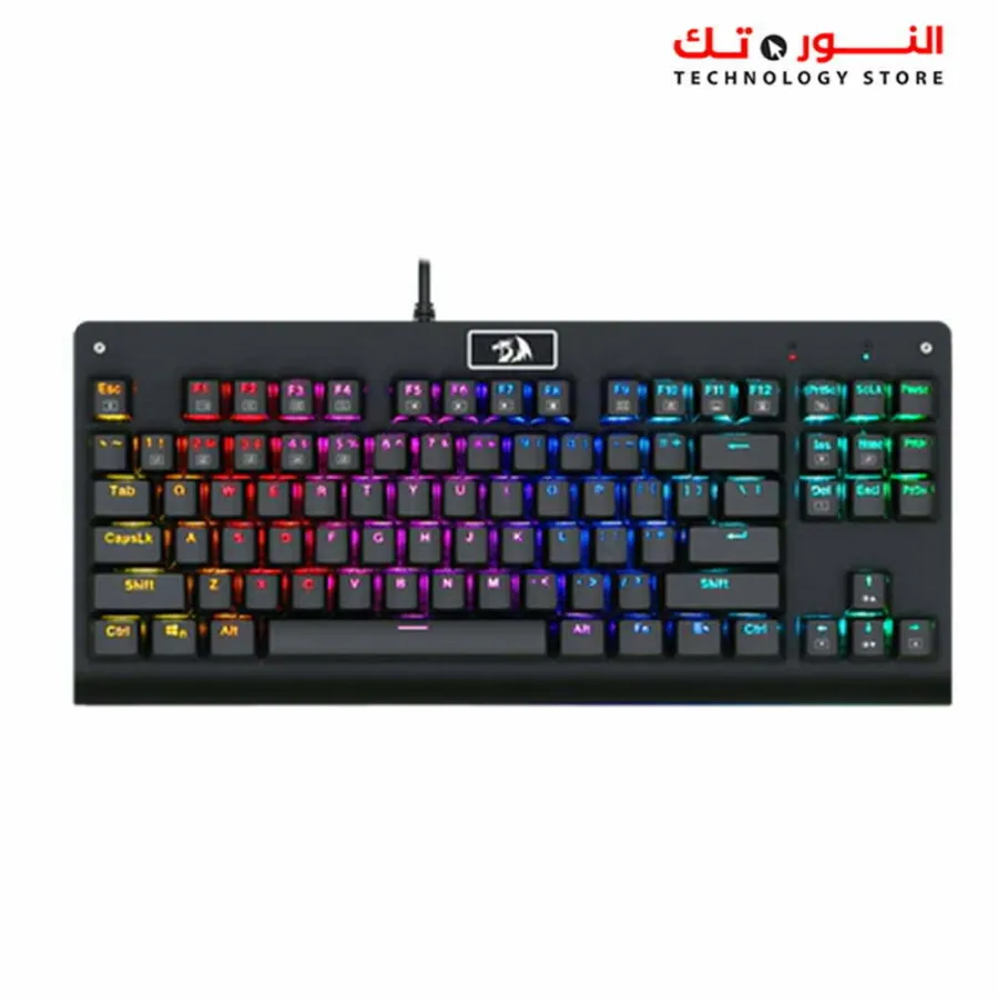 REDRAGON K568 R Gaming Mechanical Keyboard - Brown Switches - Rainbow LED Lighting - Hot Swappable Mechanical Switches