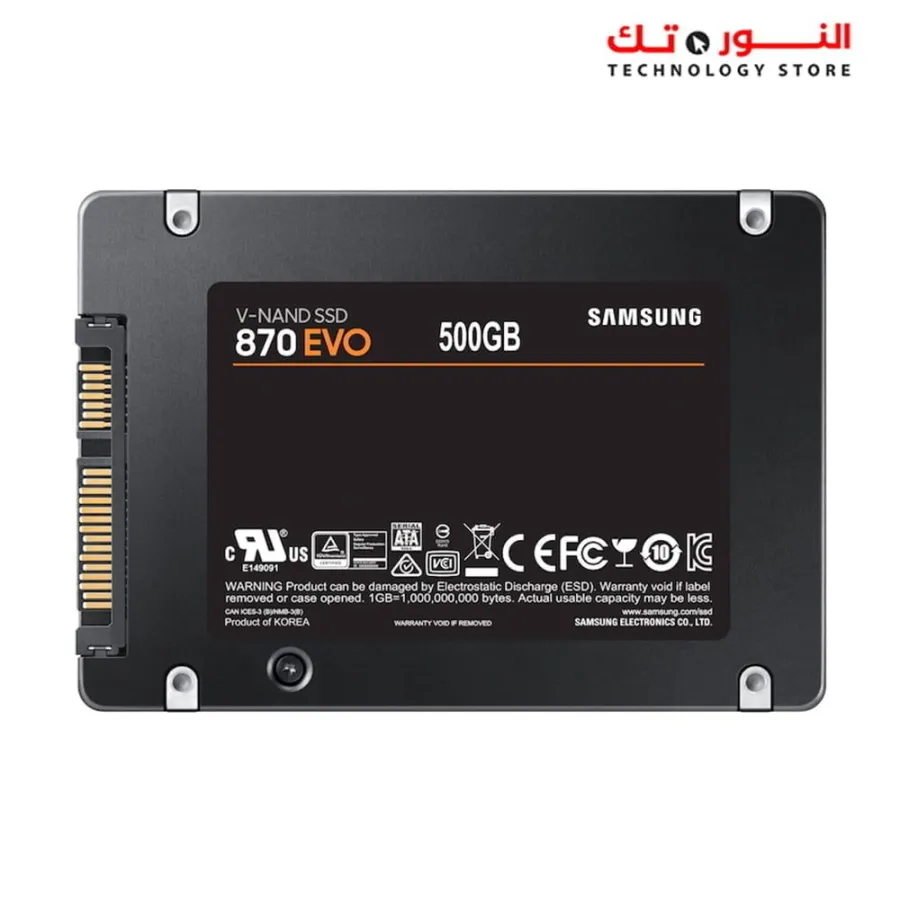SAMSUNG 870 EVO 500 GB SATA III SSD