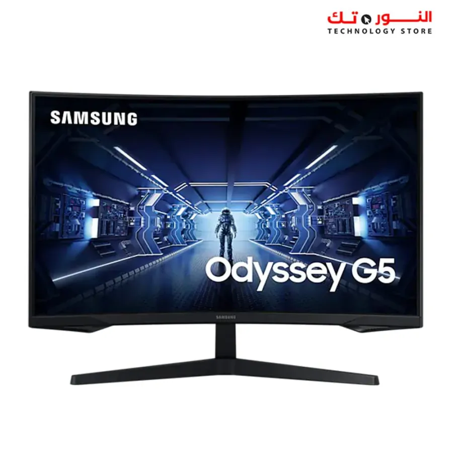SAMSUNG ODYSSEY G5 LC27G55TQBMXEG 27 INCH 144HZ 1MS 2K VA CURVED GAMING Monitor