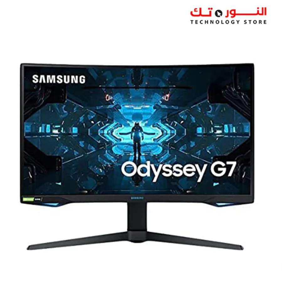 SAMSUNG LC27G75TQSMXZN 27-inch Odyssey G7 - WQHD 1000R Curved Gaming Monitor 240hz 1ms NVIDIA G-SYNC FreeSync QLED