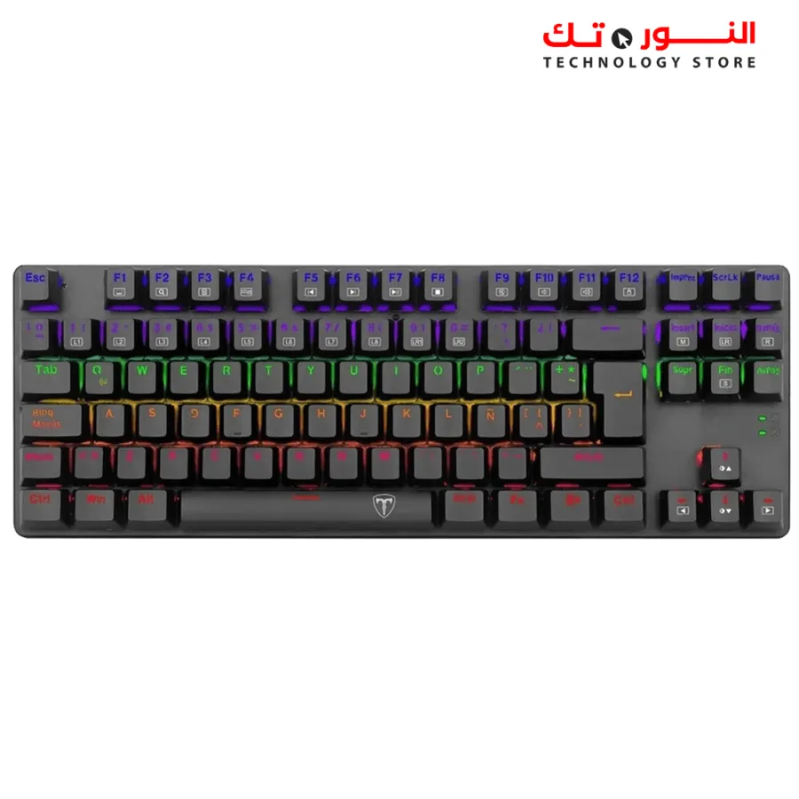 T-DAGGER BORA T-TGK313 Rainbow TKL Gaming Mechanical Keyboard