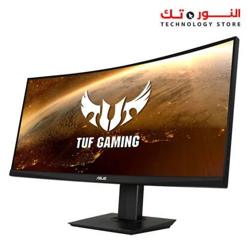 TUF Gaming VG35VQ Gaming Monitor – 35 inch WQHD (3440x1440), 100Hz, Extreme Low Motion Blur™, Adaptive-Sync,1ms (MPRT), Curved