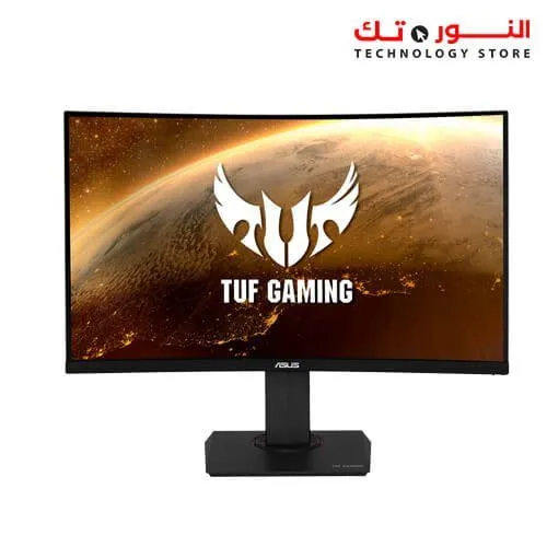 TUF Gaming VG32VQ Curved HDR Gaming Monitor – 32 inch WQHD (2560x1440), 144Hz, Extreme Low Motion Blur Sync™, Adaptive-sync, Freesync™ Premium,1ms (MPRT),HDR10