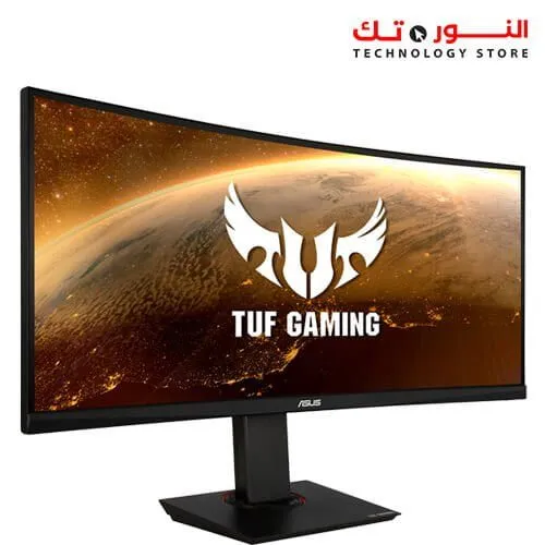 TUF Gaming VG35VQ Gaming Monitor – 35 inch WQHD (3440x1440), 100Hz, Extreme Low Motion Blur™, Adaptive-Sync,1ms (MPRT), Curved