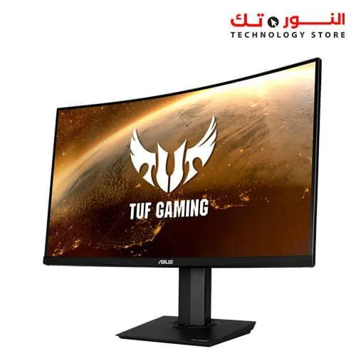 TUF Gaming VG32VQ Curved HDR Gaming Monitor – 32 inch WQHD (2560x1440), 144Hz, Extreme Low Motion Blur Sync™, Adaptive-sync, Freesync™ Premium,1ms (MPRT),HDR10