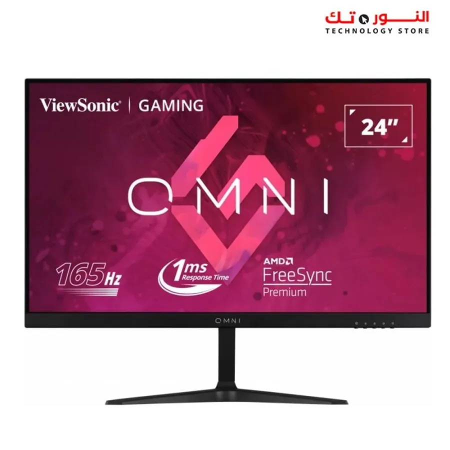 ViewSonic OMNI VX2418-P-MHD 24 Inch 1080p-1MS-VA-165HZ-Gaming Monitor with Adaptive Sync Eye Care HDMI and DisplayPort