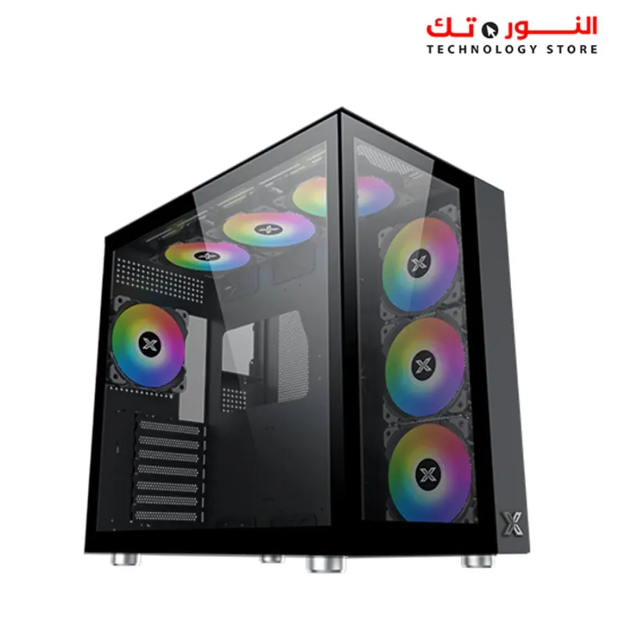 Xigmatek Aquarius Pro Black with 7 RGB Fan