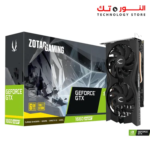 ZOTAC GAMING GeForce GTX 1660 SUPER 6GB DDR6 Twin Fan
