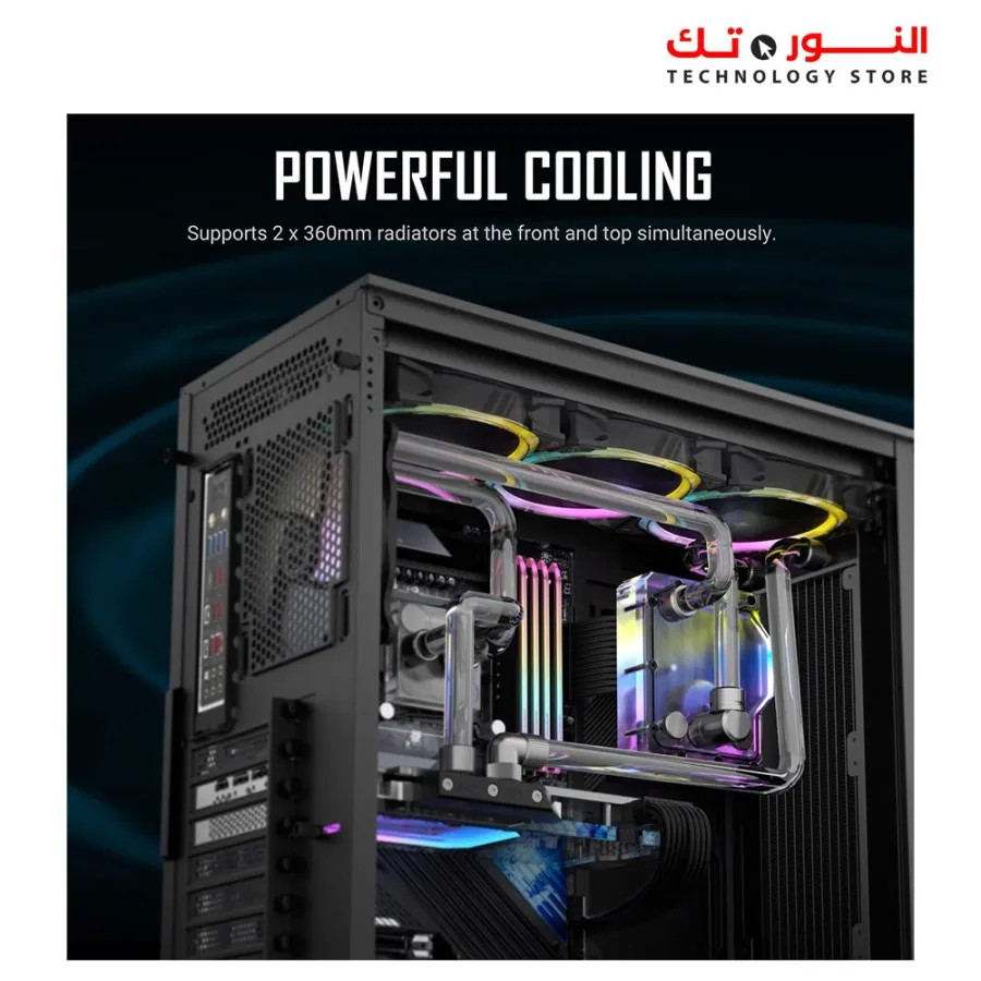 ANTEC AX90 Mid-Tower ATX Gaming Case High-Airflow Mesh Front Panel 4 x 120mm ARGB