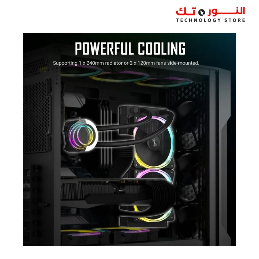 ANTEC AX90 4FAN ARGB + PSU ANTEC ATOM G750 80+ GOLD Semi Modular