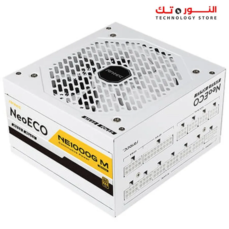 Antec  Power Supply  NeoECO NE1000 1000W 80+ Gold Full Modular ATX3.0 PCIE 5.0 White