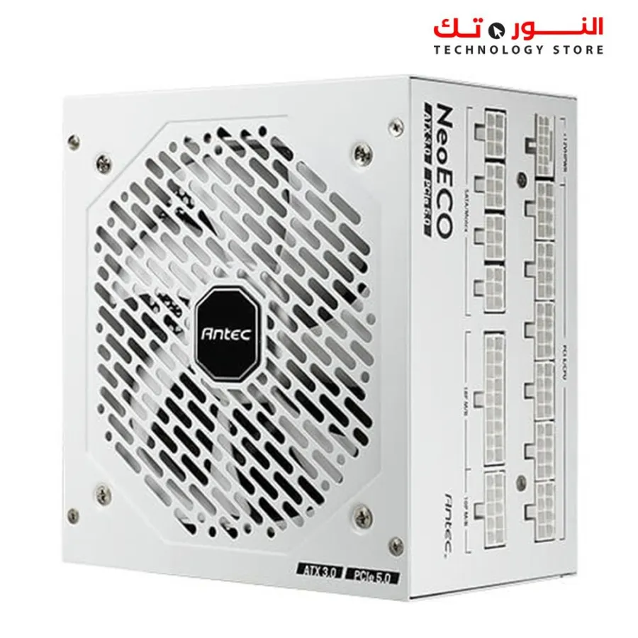 Antec  Power Supply  NeoECO NE1000 1000W 80+ Gold Full Modular ATX3.0 PCIE 5.0 White