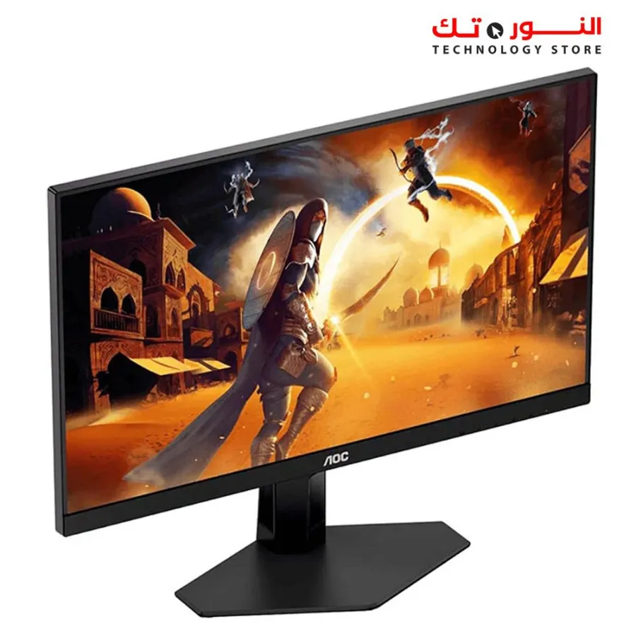AOC 24G4E 23.8-Inch Fast IPS Gaming Monitor, 1920 × 1080 (FHD), 180Hz, 0.5ms, HDR10, Adaptive Sync, Engineered for Peak Gaming Performance
