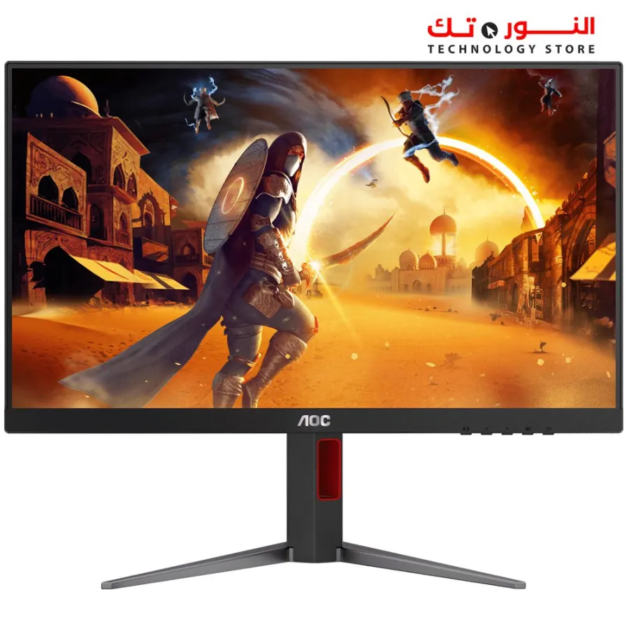 AOC 27G4 27 (IPS) Gaming Monitor, FHD Display, 180Hz - 1ms(GtG) - HDR10 - Adaptive Sync, 16.7 M Display Colors - Adjustable Stand