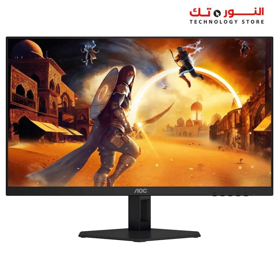 AOC 27G4E Gaming Monitor 27-Inch (IPS Panel) , 1920 x 1080 (FHD), 180Hz Refresh Rate, 0.5ms Response Time, Adaptive Sync, HDMI 2.0 x 1, DisplayPort 1.4 × 1