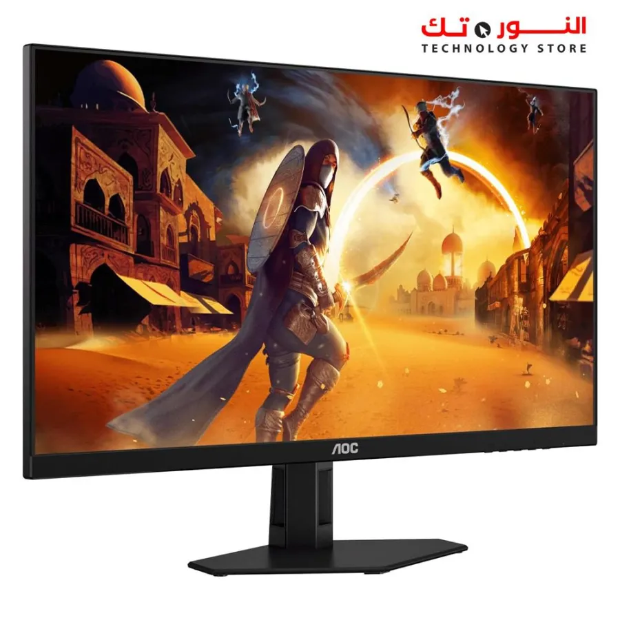 AOC 27G4E Gaming Monitor 27-Inch (IPS Panel) , 1920 x 1080 (FHD), 180Hz Refresh Rate, 0.5ms Response Time, Adaptive Sync, HDMI 2.0 x 1, DisplayPort 1.4 × 1