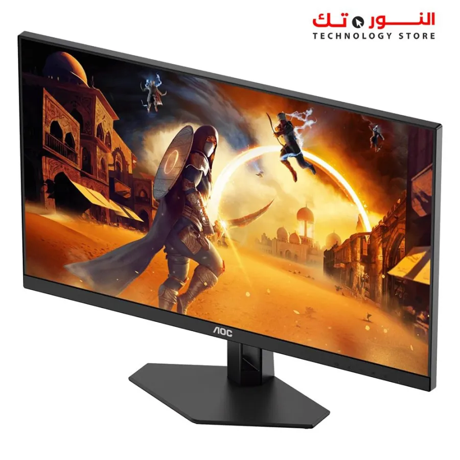 AOC 27G4E Gaming Monitor 27-Inch (IPS Panel) , 1920 x 1080 (FHD), 180Hz Refresh Rate, 0.5ms Response Time, Adaptive Sync, HDMI 2.0 x 1, DisplayPort 1.4 × 1