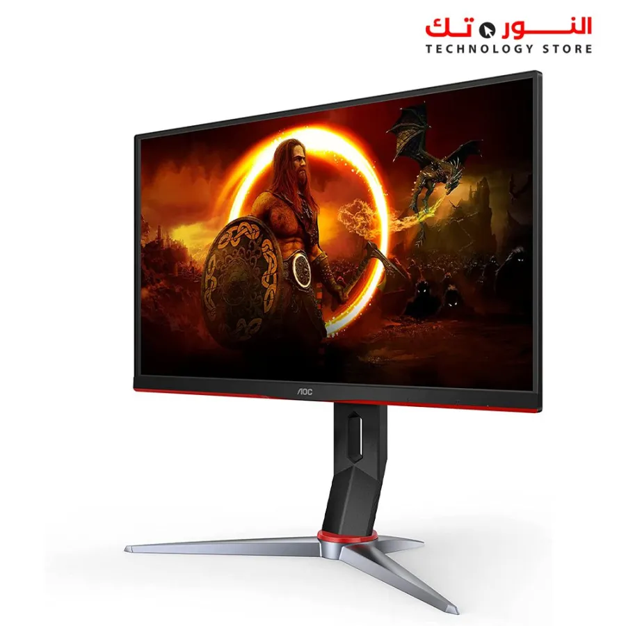 AOC Gaming 27G2SP 27” Frameless Gaming Monitor, FHD 1920x1080, 165Hz 1ms, Adaptive-Sync, Low Input Lag, VESA, Height Adjustable