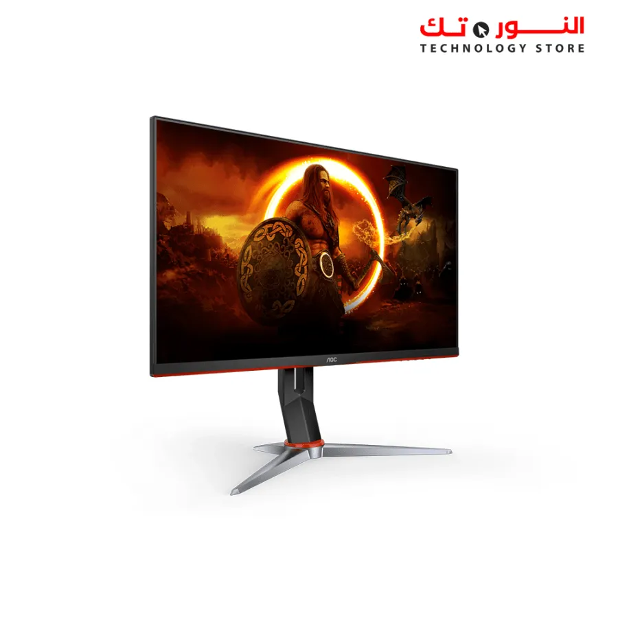 AOC Q27G2S/D 27" Gaming Monitor, QHD 2K 2560x1440, 170Hz, IPS, 1ms, G-SYNC Compatible, Height Adjustable