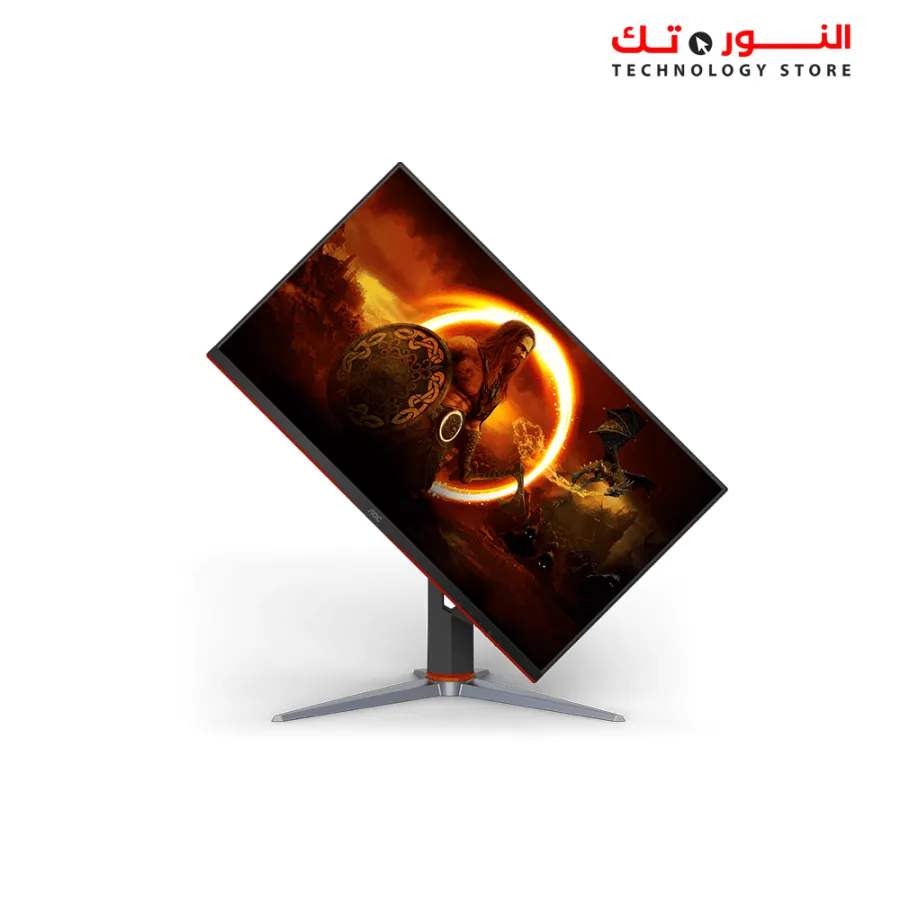 AOC Q27G2S/D 27" Gaming Monitor, QHD 2K 2560x1440, 170Hz, IPS, 1ms, G-SYNC Compatible, Height Adjustable