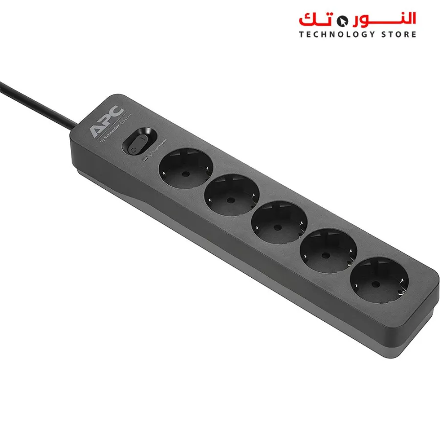 APC PME5B-GR Essential SurgeArrest 5 Outlet Black 230V