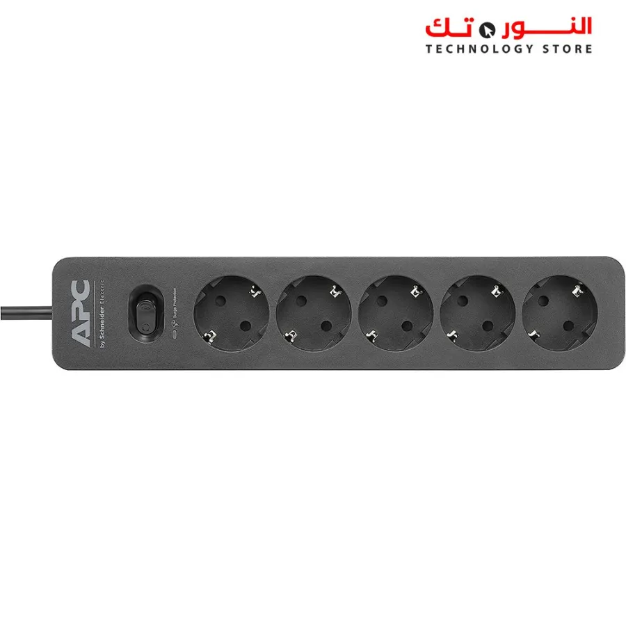 APC PME5B-GR Essential SurgeArrest 5 Outlet Black 230V