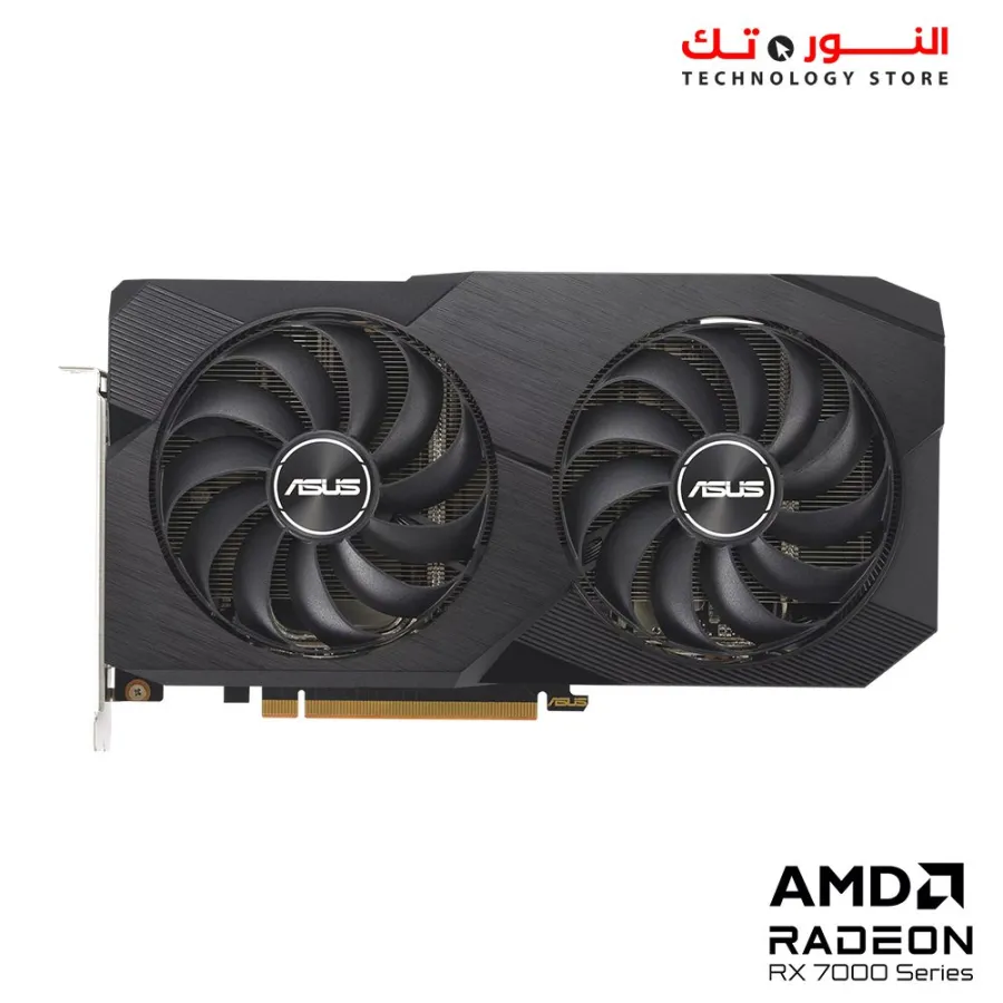 ASUS Dual Radeon RX 7600 OC Edition 8GB GDDR6
