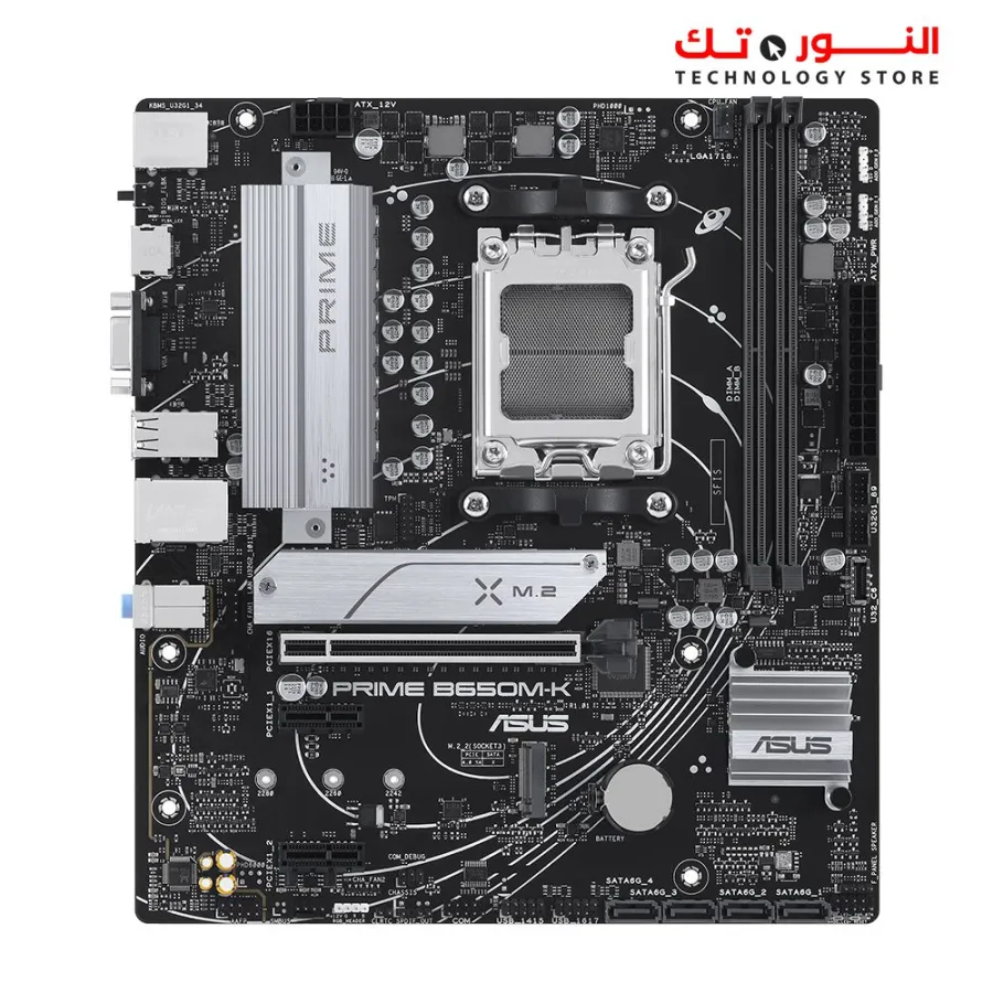 ASUS PRIME B650M-K Micro-ATX AM5 DDR5