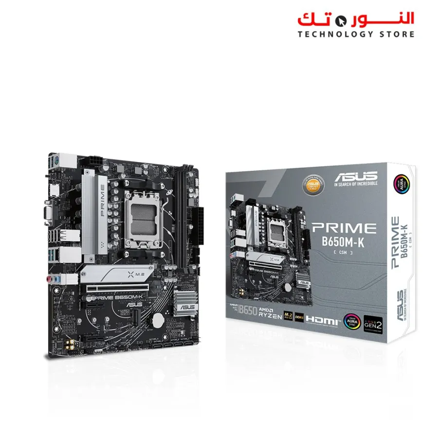 ASUS PRIME B650M-K Micro-ATX AM5 DDR5