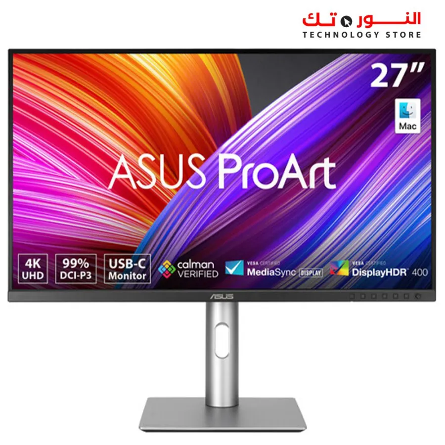 ASUS ProArt PA279CRV 27inch - IPS - UHD 4K (3840 x 2160) - 99% DCI-P3/Adobe RGB, ΔE < 2, Calman Verified, USB-C PD 96W, DisplayPort, Daisy-Chain, Height Adjustable
