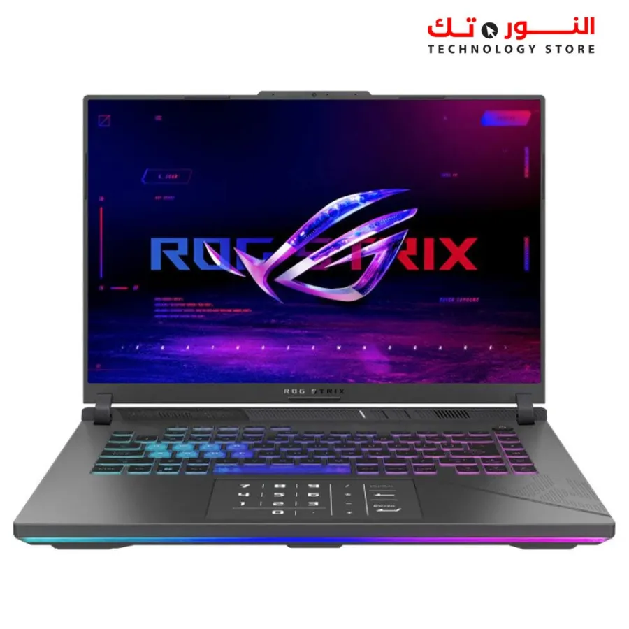 ASUS ROG Strix G16 G614JIR-N3009W (2024) GAMING LAPTOP - INTEL CORE i9 -14900HX - DDR5 16GB RAM - 1TB SSD -NVIDIA RTX™ 4070 8GB GDDR6-16" FHD+ (1920 x 1200, WUXGA) 165Hz - WIN 11 + ROG Backpack