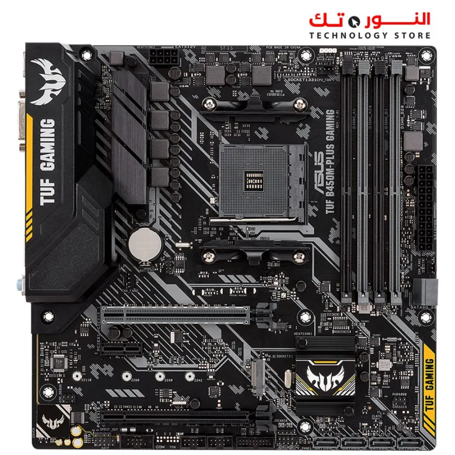 ASUS TUF B450M-PLUS GAMING Motherboard