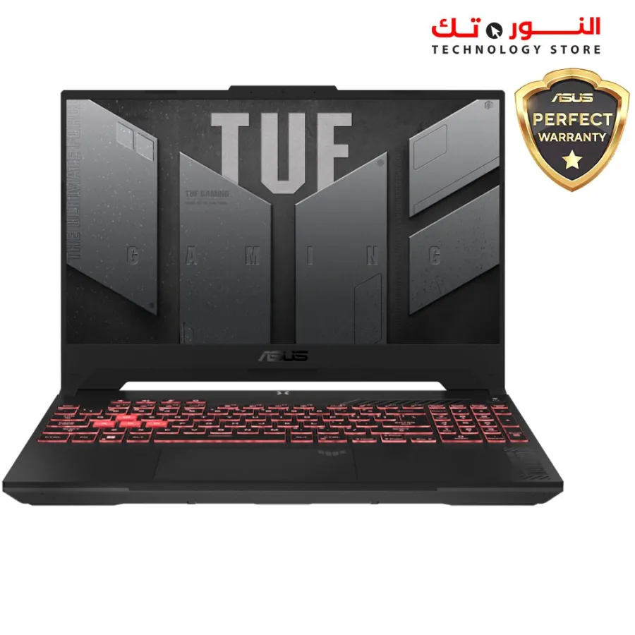 ASUS TUF Gaming FA507NU-LP125W Gaming Laptop AMD Ryzen 5-7535HS - NVIDIA GeForce RTX 4050 6G - 8GB DDR5 RAM - 512GB NVMe - 15.6"INCH FHD 144Hz - WIN 11