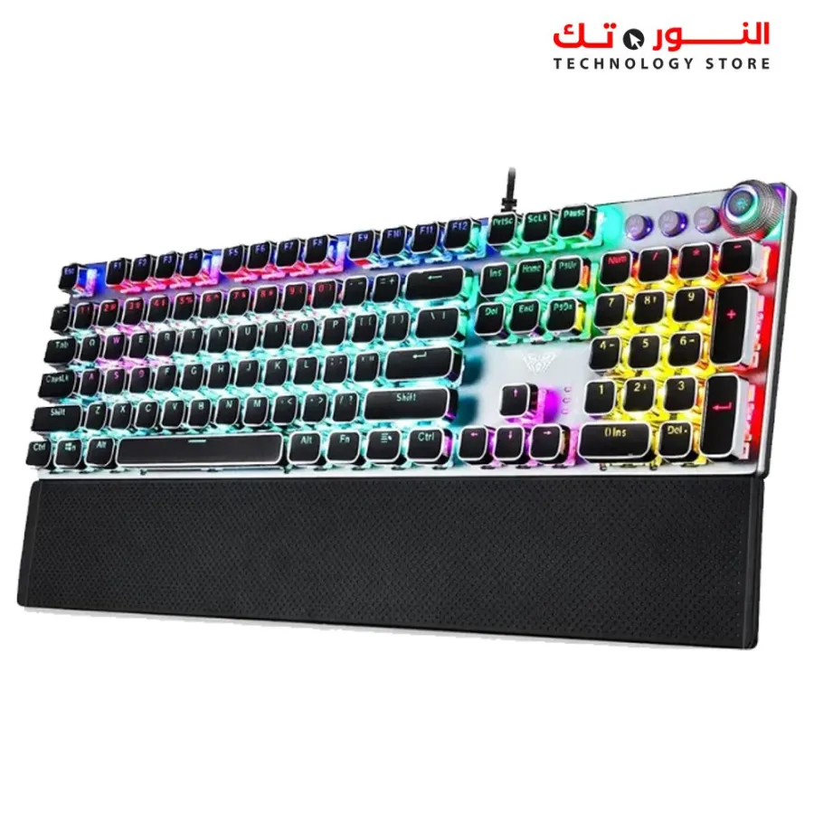 AULA F2058 FRAME GAMING RGB MECHANICAL KEYBOARD - BLUE SWITCH