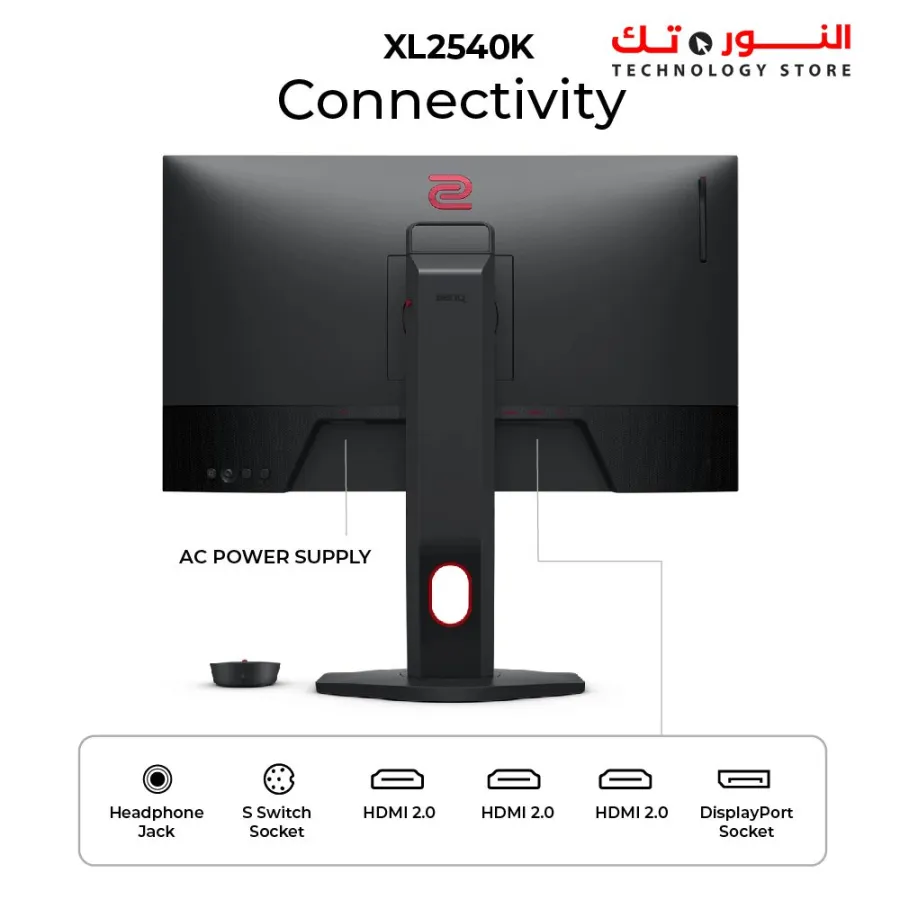 BenQ ZOWIE XL2540K Gaming Monitor 24.5 inch - TN - 240Hz - 1080P - 1ms