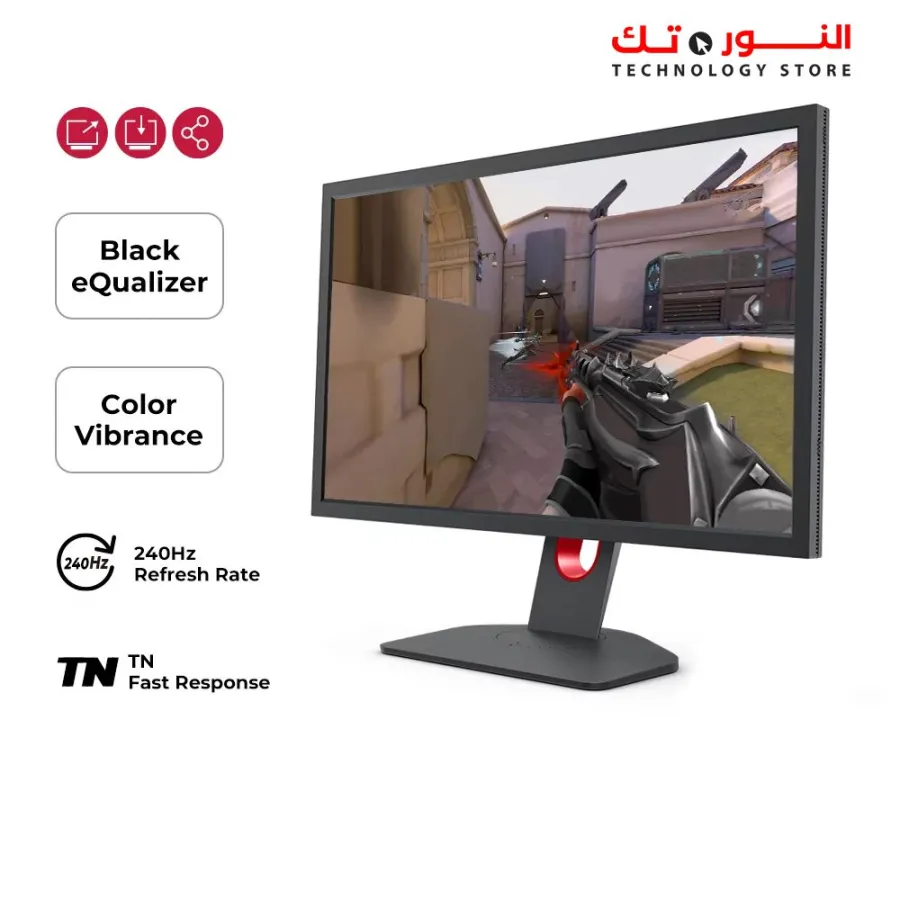BenQ ZOWIE XL2540K Gaming Monitor 24.5 inch - TN - 240Hz - 1080P - 1ms